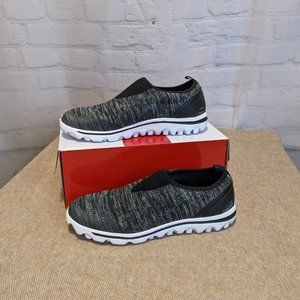 Propet Black and Gray Women's Sneakers